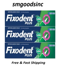Fixodent Plus Scope Denture Adhesive, Precision Hold, 2.0 oz, 3 Pack