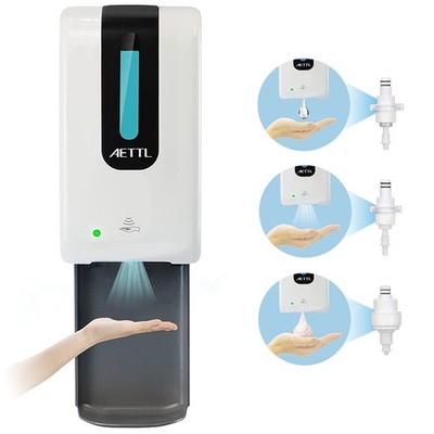 Soap Dispenser,Touchless Automatic Foaming Hand Sanitizer Dispenser Wall Moun...