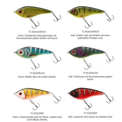 Westin Swim Glidebait Thermochrome 2 Farben in einem