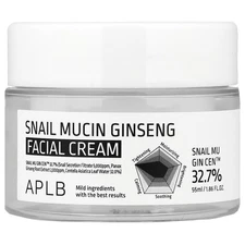 Snail Mucin Ginseng Facial Cream, 1.86 fl oz (55 ml)