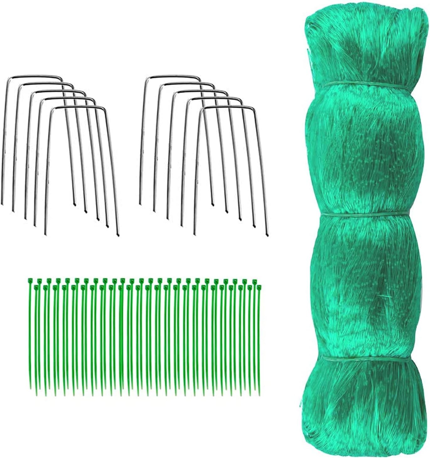 Jsdoin Strawberry Netting, 4x10m Garden Netting for Plants Fruit Patch Grass Se