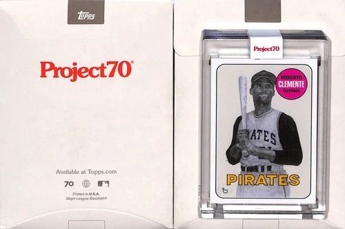 2021 TOPPS PROJECT 70 #168 1969 ROBERTO CLEMENTE -PIRATES- INFINITE ARCHIVES
