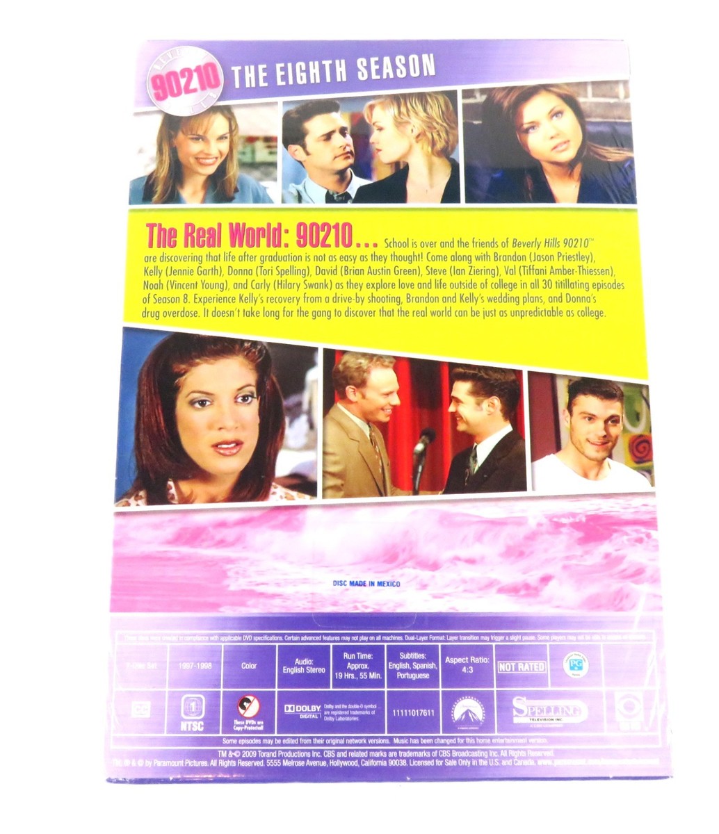 Beverly Hills 90210: Eighth Season 8 (DVD 7-Disc Set) Jason