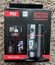 NEW P02 Desktop Gimbal Stabilizer for Smartphone, 360  Rotation, Face Tracking