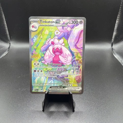 Pokémon TCG Tinkaton EX Scarlet & Violet Paldea Evolved Holo Ultra Card 262/193