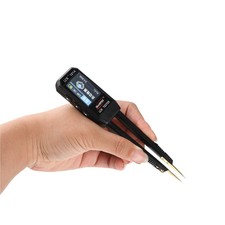 Digital Smart Bridge Tweezer LCR SMD ESR Tester Ohm Capacitance Test Multimeter