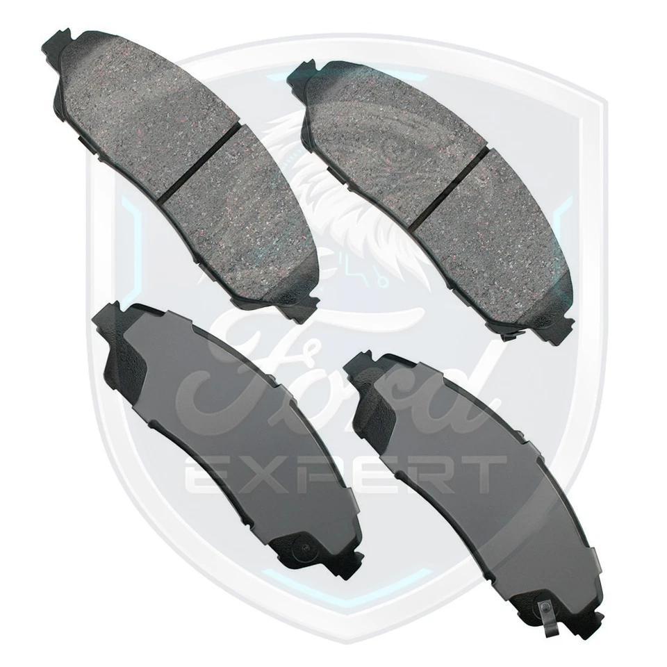 Kit de pastillas de freno delanteras de cerámica Akebono OEM para Honda Pilot Ridgeline 2009-2025 Foto 4 de 4