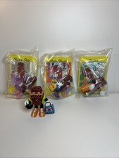 Vintage Hardee's California Raisins Figures Series 4 Complete Set 1991 3 New