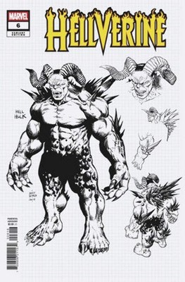 HELLVERINE #6 DESIGN 1:10 VARIANT 2025