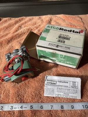 Asco Red Hat Automatic Value 8214G20  Watertight/Explosion Proof Solenoid NIB