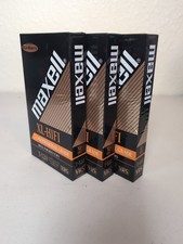 Maxell XL HIFI T-120 VHS VIDEO CASSETTE NEW SEALED Professional Grade Lot Of 3