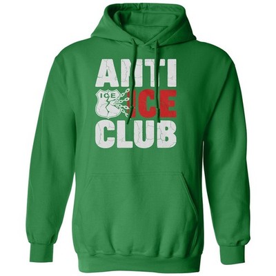 Anti Ice Club - Anti-Ice Protest Member Unisex Hooded Sweatshirt