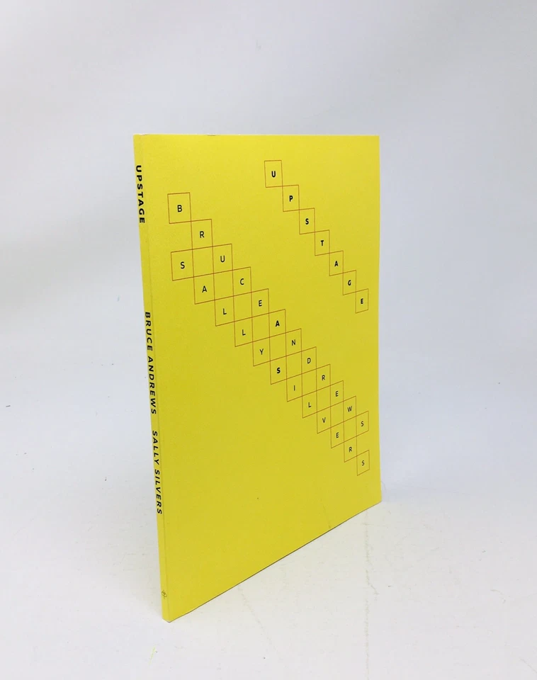 Upstage ARC by Bruce Andrews & Sally Silvers Poems Poetry Poet Uncorrected Proof - Image 2 of 4