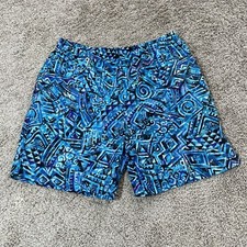 Vintage 90s Large Blue Swim Trunks