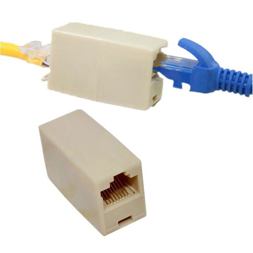 10x RJ45 Female to Female Network Ethernet Lan Cable Joiner Connector3CBBX P _ou - Photo 5/7