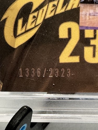 LeBron James '03-'04 Upper Deck First Game Rookie Card GEM Mint 10 Cleveland Cav - Bild 3 von 7