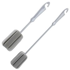 Water Bottle Brush Long Handle Bottle Washing Brush Cleaning Brush with Sponge