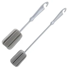 Water Bottle Brush Long Handle Bottle Washing Brush Cleaning Brush with Sponge