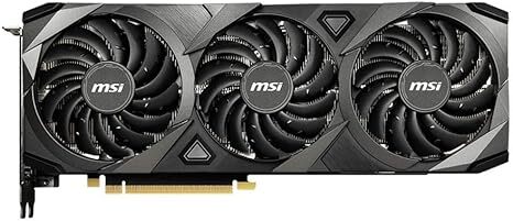 MSI GeForce RTX 3080 VENTUS 3X 10G 10GB GDDR6X Graphics Card - Black - Picture 1 of 4