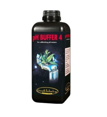 Growth Technology PH 1L Messgerät Kalibrierflüssigkeit / Puffer mit pH-Wert 4,01