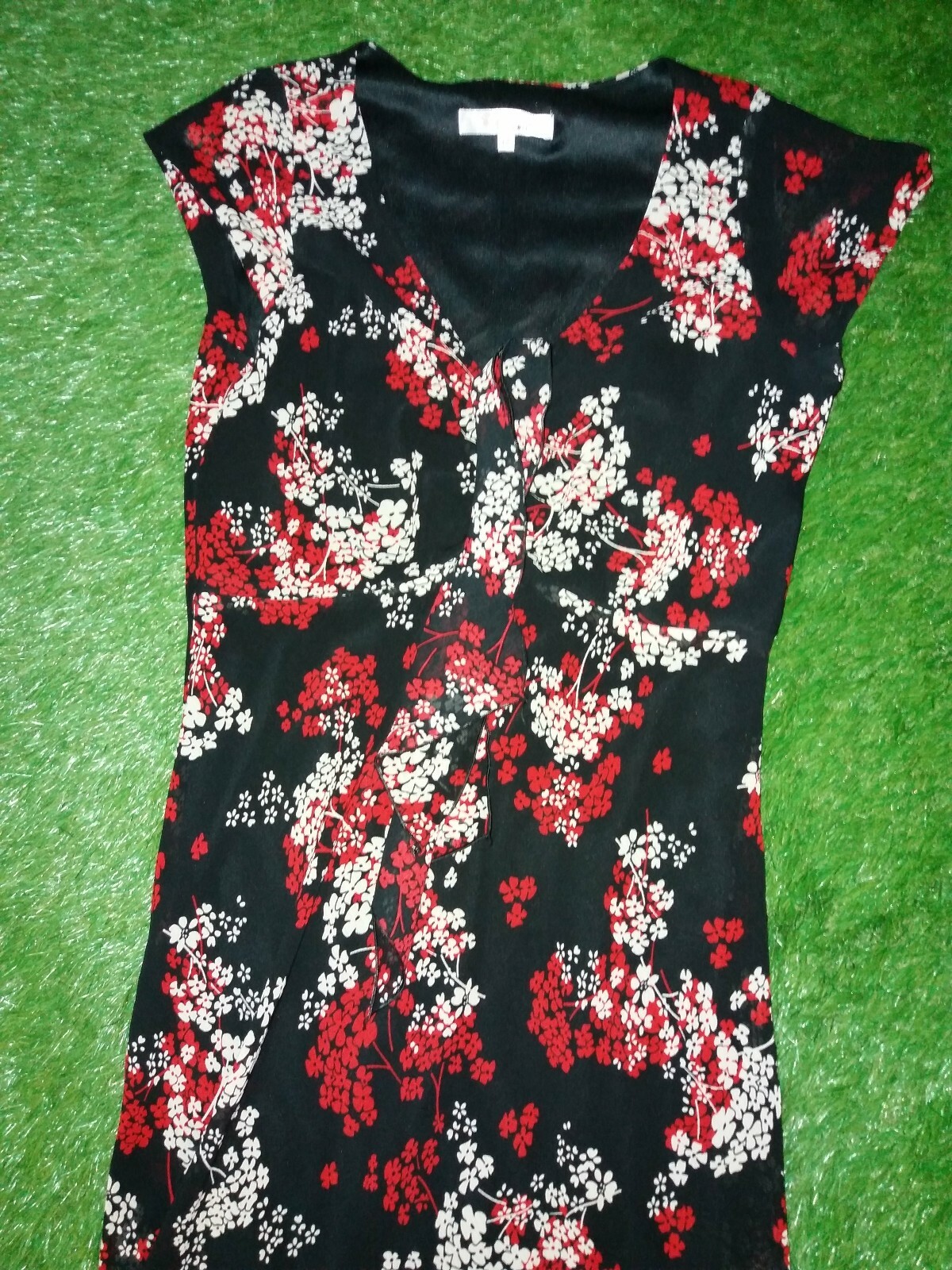 Size UK 12 E.W.M. STYLE FLORAL DRESS 