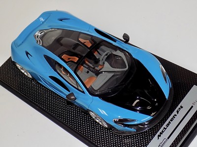 1/18 Tecnomodel McLaren P1 in Baby Blue with Black Hood #01 of 15