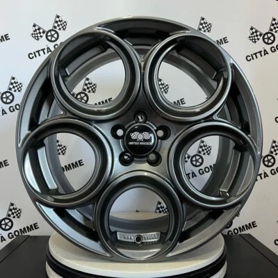 SET 4 Cerchi in lega compatibili Alfa GT GTV 147 156 164 da 17" NUOVI ANTRACITE - Bild 1 von 4