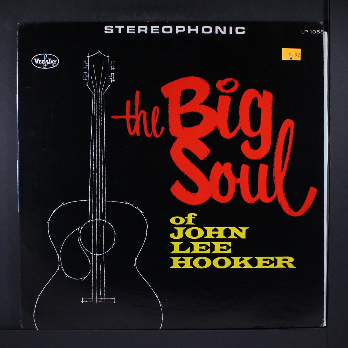 【LP】John Lee Hooker / The Big Soul JOHN LEE HOOKER: the big soul VEE-JAY 12