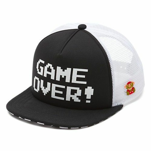 Trucker Cap CHECKERBOARD Rare 8Bit 