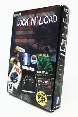 Lock N' Load - PC - Shooter Compilation Game - NEW/Sealed - See Description