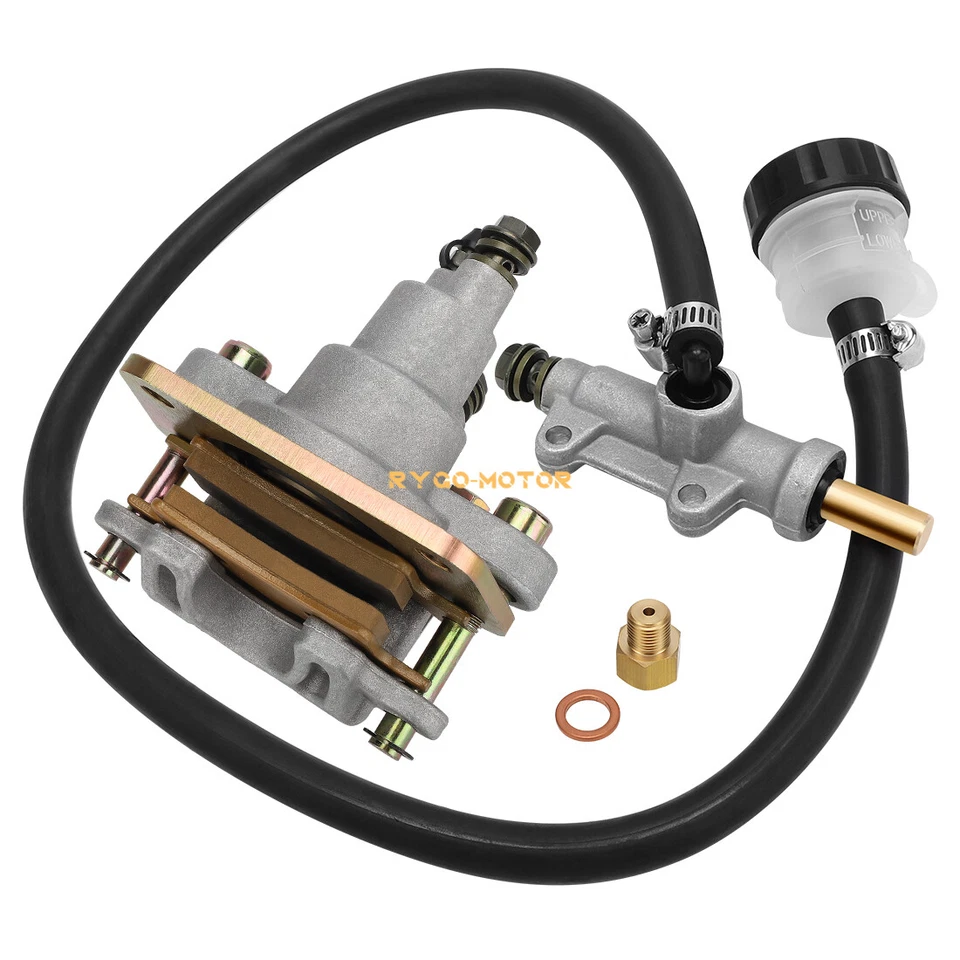 Juego de pinzas de freno traseras y cilindros maestros para Polaris Magnum 325 330 500 2x4 4x4 Foto 2 de 4