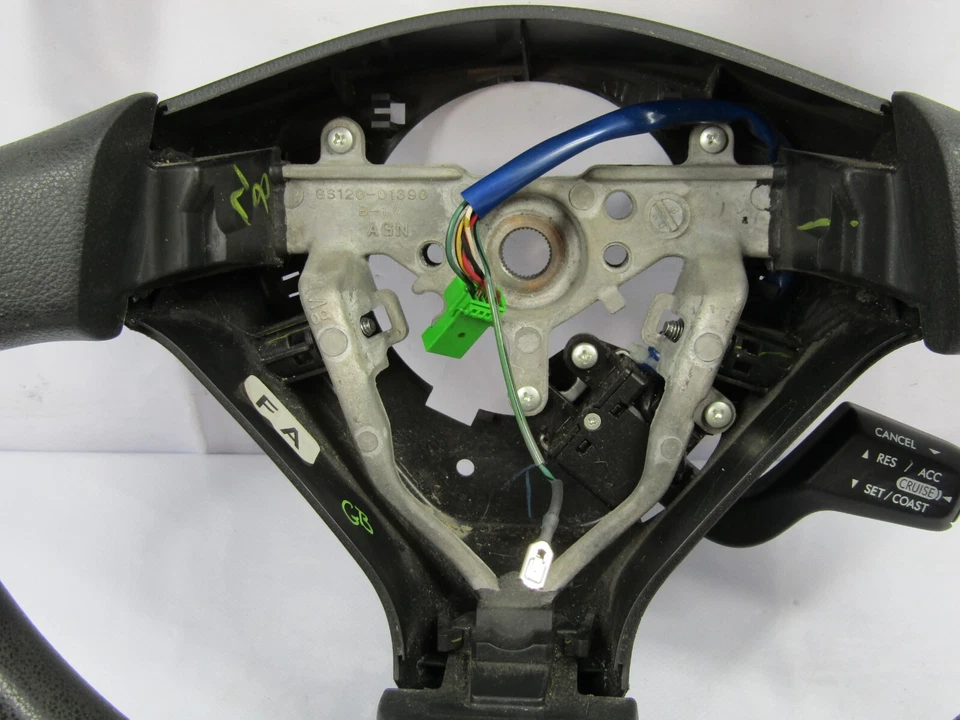 Volante Subaru Impreza 2005-2007 vinilo negro con control de crucero OEM Foto 2 de 4