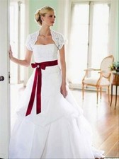 DAVIDS BRIDAL WEDDING BALL GOWN WHITE SIZE 4 E9159 STRAPLESS PRINCESS RUCHING 