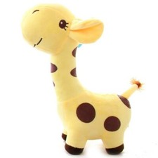 Plush Giraffe Stuffed Animal Cartoon Doll Soft Cute Plush Toy 7" YELLOW
