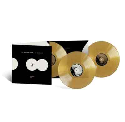 THE BEST OF BOND...JAMES BOND - 3-LP SET - GOLD VINYL - NUMBERED - LTD ED - NEW!
