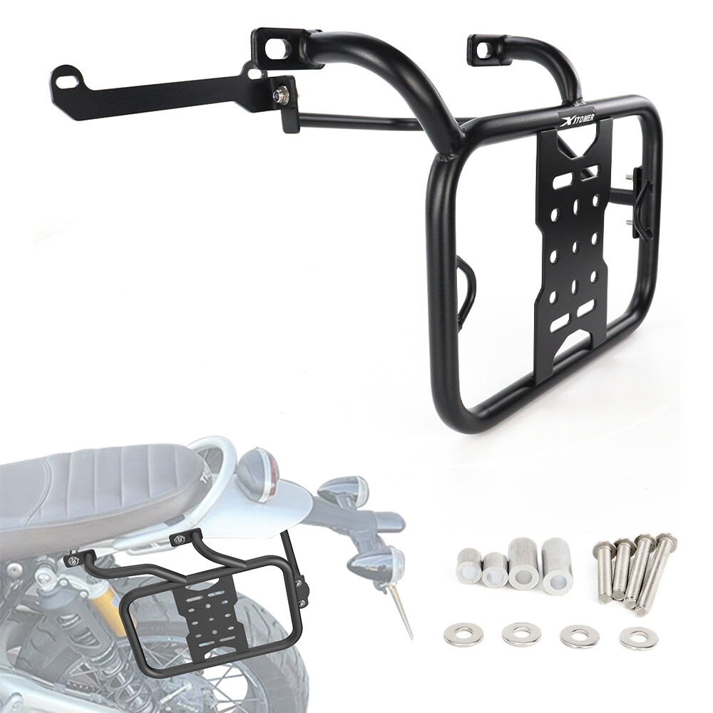 Saddlebag Support Rack Pannier Rack Fit For TRIUMPH Scrambler 1200