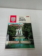GUIDA TURISTICA UFFICIALE TIVOLI VILLA D'ESTE GUIDE CITY Turismo TRAVEL - 1971