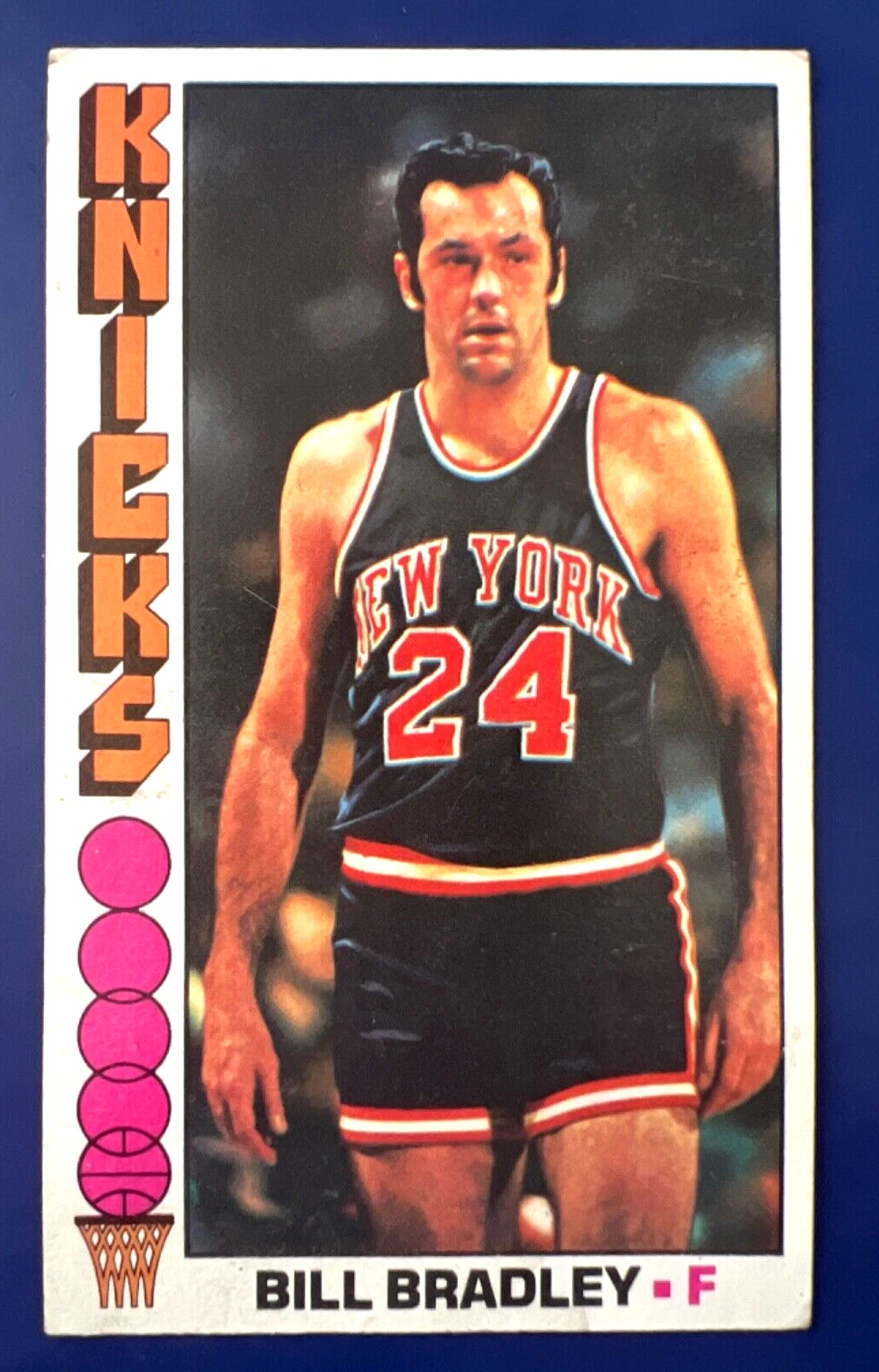 Bill Bradley trading card