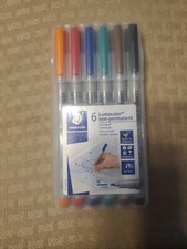 Staedtler Lumocolor Non-Permanent Overhead Projection Markers assorted colors me