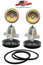Complete 42" Spindle Pulley Belt Kit For Craftsman LT2000 LT-2000 For 42" Deck