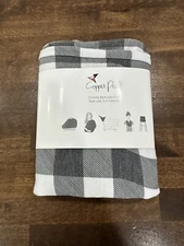 Copper Pearl Baby Car Seat Cover Canopy Nursing Cover Multi-Use Plaid Check