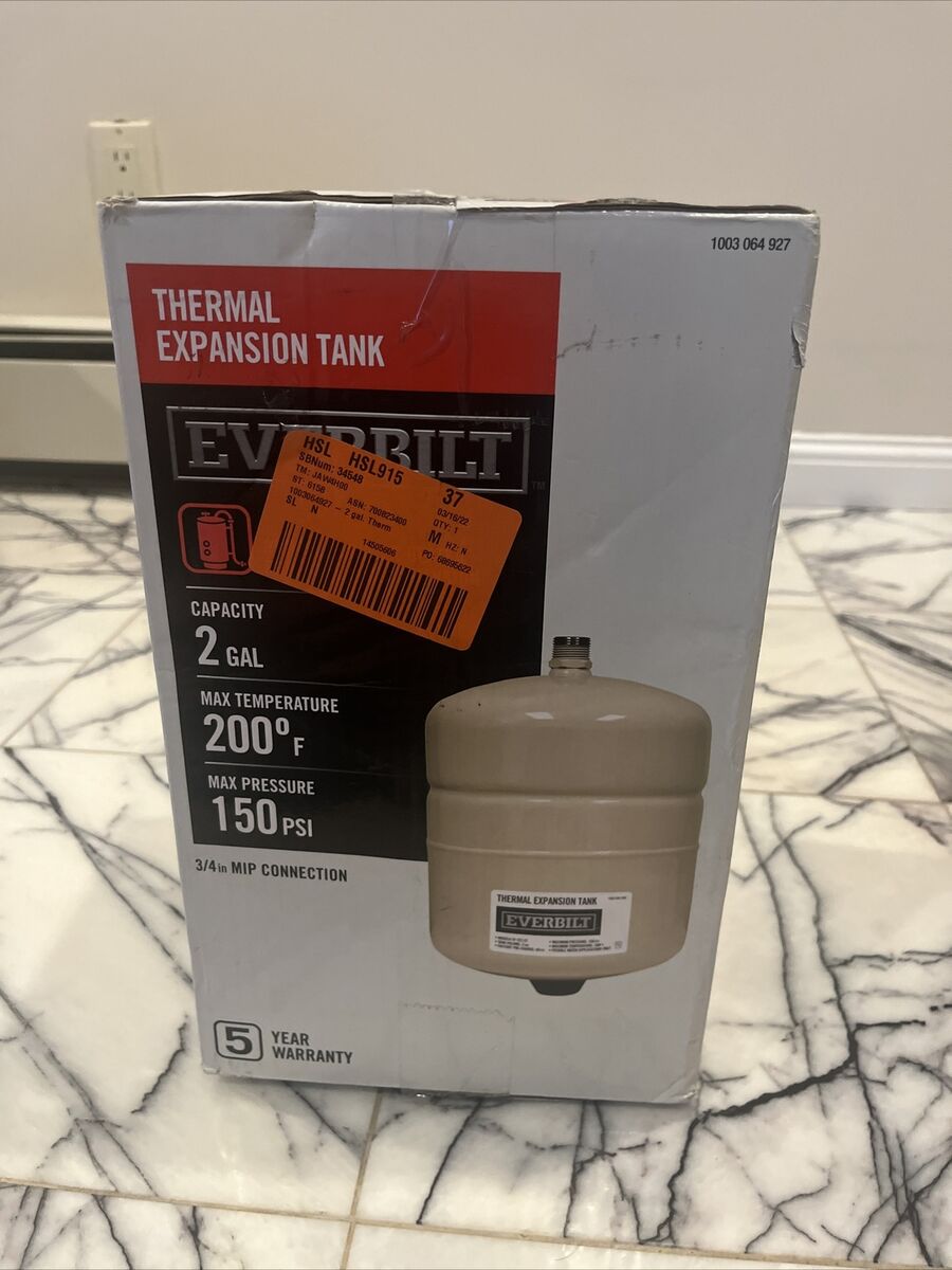 2 Gal. 1 Year Water Heater Expansion Tank 2 Gal. 1 Year Water Heater Expansion Tank