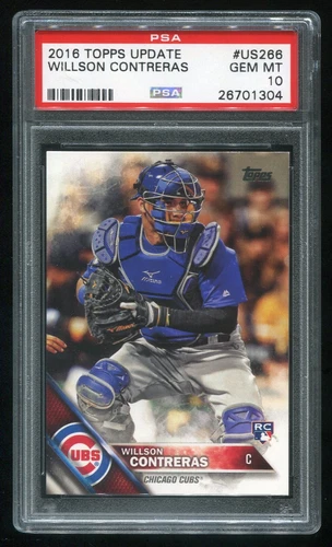 2016 Topps Update Willson Contreras #US266 PSA 10 (26701304)