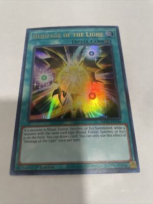 Yugioh Heritage of the Light Ultra Rare MP22 | eBay