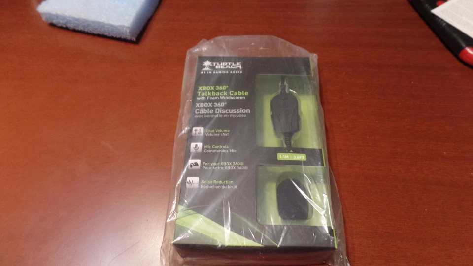 Turtle Beach Xbox 360 3.6 ft TalkBack Cable  w Windscreen 2.5mm Jack X000FPTZ4D - Image 2 of 3