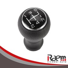 Kakulkomen 5 Velocità Pomello Del Cambio Ghetta Kit con Copertura Antipolvere In Pelle Accessori Impermeabile Compatibile con P-eugeot 206 406