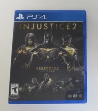 Replacement Case (NO GAME) Injustice 2 Legendary Edition PS4 Cover Case