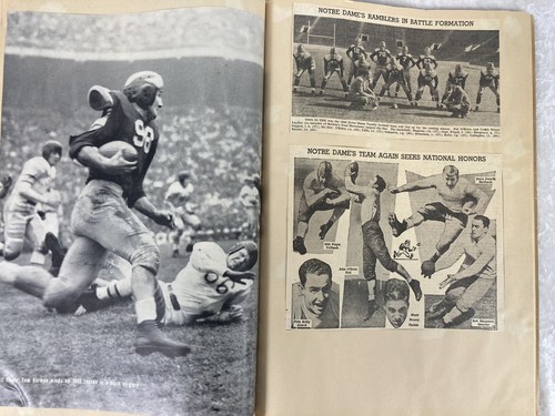 Altes Sport Sammelalbum Baseball Football Babe Ruth Yankees Notre Dame 40er 50er - Bild 17 von 20