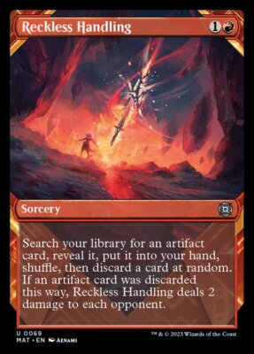 MTG MOM Aftermath SHOWCASE U Reckless Handling #0069