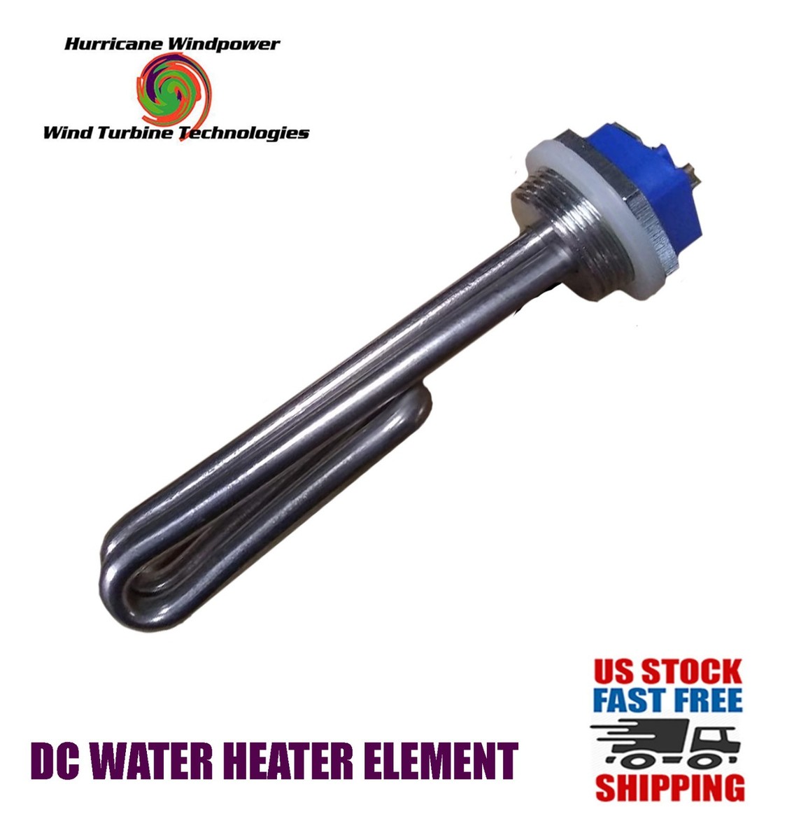 DC Water Heater Element 48Volt 1000 Watt for Wind Generator